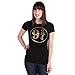 Harry Potter 9 3/4 Platform Gold Foil Juniors Tee T-Shirt (Medium)