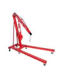 Single Detail Page Misc: 2 Ton Foldable Engine Hoist Cherry Picker Crane Lift w/ 8 Ton Hydraulic Ram - Dragway Tools