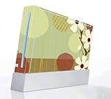 Asian Flower Decorative Protector Skin Decal Sticker for Nintendo Wii Conso ....