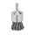 DEWALT DW4902 1-Inch by 1/4-Inch High Performance Carbon Knot Wire End Brush, 0.020-Inch Wire