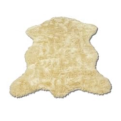 Sheepskin Pelt | Sheepskin Collection | Faux Fur Rug | 5 foot X 7 foot