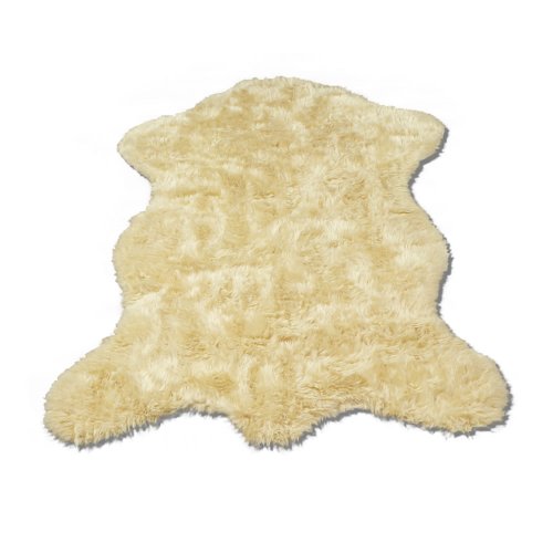 Sheepskin Pelt  Sheepskin Collection  Faux Fur Rug  3 foot X 5 foot