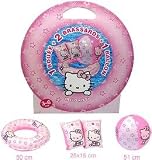Ensemble de Plage Gonflable Enfant Hello Kitty