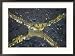 Aerial view showing an intersection in the densely populated old section of Shanghai Framed Art Poster Print by Paul Chesley, 29x21