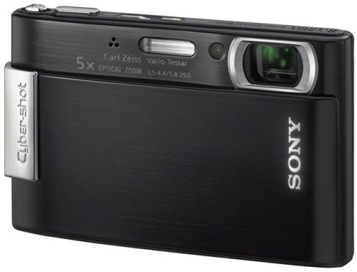 SONY �f�W�^���J���� �T�C�o�[�V���b�g T200 �u���b�N DSC-T200-B