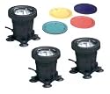 Halogenstrahler / Unterwasser Teichbeleuchtung / Gartenbeleuchtung Set