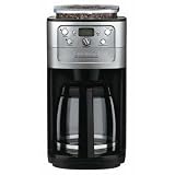 Cuisinart DGB-700BC Grind-and-Brew 12-Cup Automatic Coffeemaker, Brushed Chrome/Black