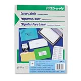 AVERY-DENNISON / Pres-a-ply file folder laser label, 2/3 x 3 7/16 inch, white, 1500 per box / AVE30632 / Sold as 1 Box / Mfr Part # 30632 \*/ Pres-a-ply file folder laser label, 2/3 x 3 7/16 inch, whi