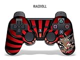 Protective Skin for Playstation 3 Remote Controller - Ragdoll Red