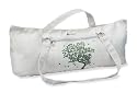 Gaiam Bag-Tree Of Life-Natural With Green Tree Embroidery