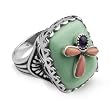 Carolyn Pollack Sterling Silver Variscite Dragonfly Ring