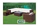 Modern High Quality Wicker Sofa Sectional Set
