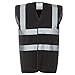 Yoko Hi Vis 2 Band And Braces Waistcoat - 26 Colours/Sml - 5XL