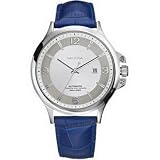 Gents BFC II with Silver Dial and Blue Leather Strap Watch