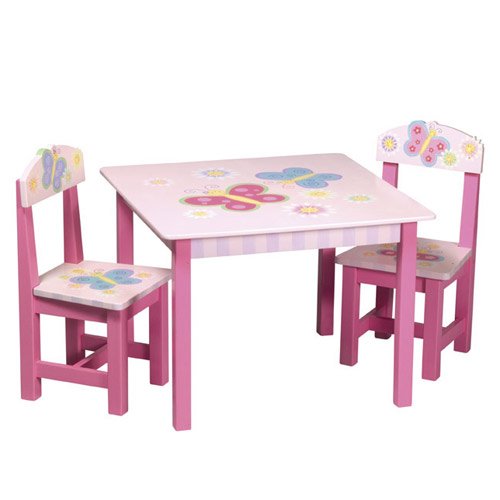 Guidecraft Butterfly Table and Chair Set 