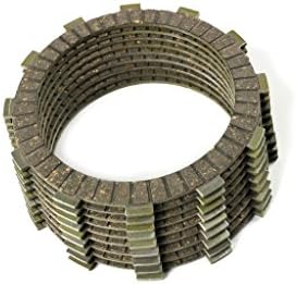 Clutch Plates Disc Set 8pcs for RM250 RMZ450 RMX450 RMX450Z LTR450 LTR450Z Dirt Bike Motocross Enduro Supermoto ATV Quad