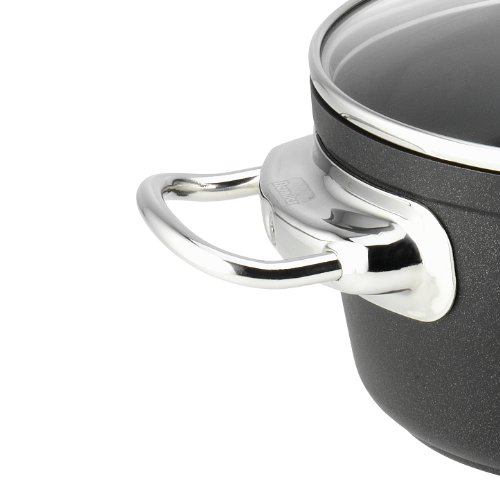 Berndes 021245 Balance Induction Aluminium Kochtopf antihaft mit Glasdeckel 24 cm, 5,5 l Preisvergleich