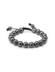 12mm 8 Mens Hematite Mala Power Bead