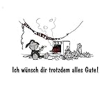 Eigenschaften Nici 60472 / NICI Postkarte, Jolly Mäh, Ich wünsch dir trotzdem alle Gute!