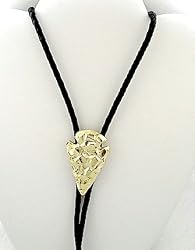 Arrowhead Gold Plated Bolo Tie