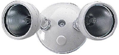 Cooper/Regent MX1W Twin Halogen Quartz Floodlights White 200-Watt