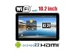 New 10.2" epad/apad Superpad3/Flytouch X220 tablet pc 8GB hard drive 512mb ram 1GHz Google Froyo Android 2.3 , SUPPORTS  SKYPE VIDEO CALLING NETFLIX MOVIES, GPS, WIFI, External 3G, HDMI, RJ45, Camera,Touch Screen From USA SELLER