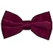 Vesuvio Napoli Mens Solid Formal Tuxedo Pre-Tied Bow Tie