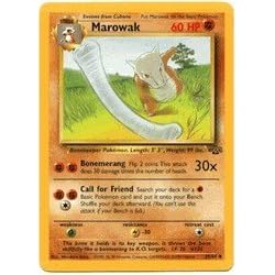 Pokemon- Marowak Jungle Unlimited; 60 HP 39/64