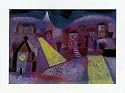 Paul Klee - Winterlandschaft Poster Kunstdruck (80 x 60cm)