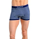 Striped One Size Mens / Boys Seamless Stretch Athletic Style Assorted Colors Boxer / Brief / Trunk - Value 6 Pack