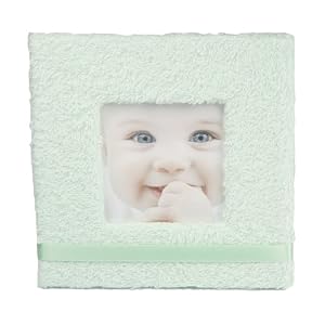 Fairy Tinkerbell - Baby Girl and Toddler - Mini Hair Clip Holder with Photo Frame - Minty Green