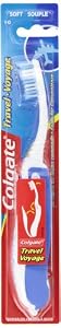 Colgate Value Travel Toothbrush, Soft, (Colors might vary) (Pack of 6)