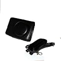 Hard Leather case for PANASONIC LUMIX DMC-TZ10 TZ8 TZ7 TZ65 TZ6  digital cameras (Black)