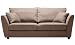 Westminster Fabric Sofa 3 Seater (Chocolate)