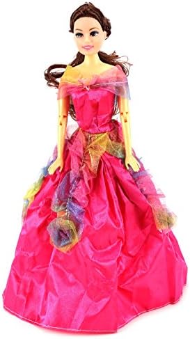 Kimo Fashion House Children's Kid's Toy Fashion Doll Playset w/ Doll, Furniture, Assorted Dresses, Accessories