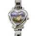 Limited Edition Violano Italian Charm Heart Watch Frog Toad Art