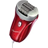 Emjoi eRase e60 Dual Opposed Heads 60-Tweezer Electric Epilator, Includes Shaver / Trimmer and Sensitive Attachment