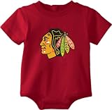 Chicago Blackhawks Newborn/Infant Red Primary Logo Creeper