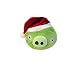 Angry Birds 5 Inch Christmas Plush - Pig