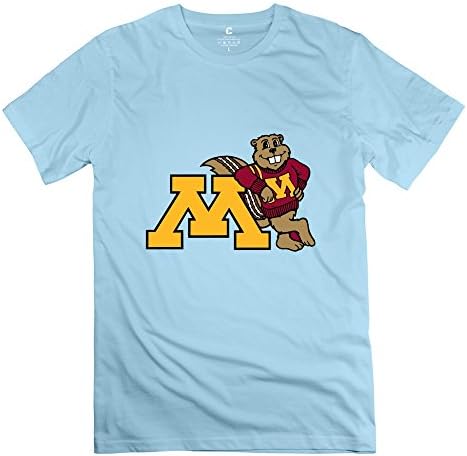 RIen Men's NCAA Minnesota Golden Gophers Football Team Logo T-Shirt M