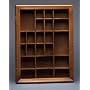 Wall Mounted Wood Knick Knack Collectible Cabinet