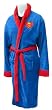 Superman Logo Plush Robe for men