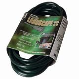 Extension Cords: Coleman Cable 16/3 20-Foot Vinyl Landscape Outdoor Extension Cord, Green #02352