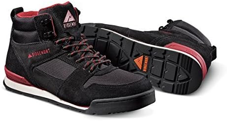 Ridgemont Outfitters Men's Monty Hi Boot - RM135 Black/Burgundy 10.5 by Ridgemont Outfitters