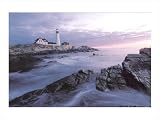 Lighthouse at Dawn by Sweet poster print,32 in. x 24 in.