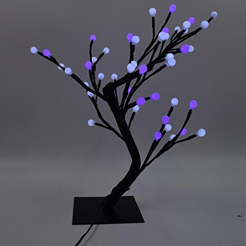 ASVOGUE 56 LED Lights Desk Top Cherry Blossom Tree Room Decoration