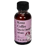 LorAnn Oil-Soluble Flavors for Chocolate, Kona Coffee Oil, 1-Ounce Bottles (Pack of 4)