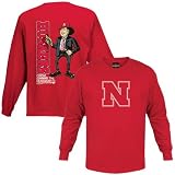 ESPN College Gameday Nebraska Cornhuskers Scarlet Corso Headgear Long Sleeve T-shirt