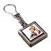 TAO 1.5-Inch Digital Keychain Frame (Brushed Metal)