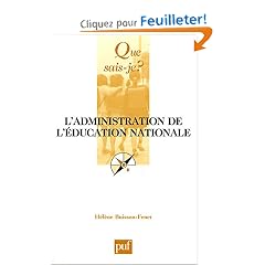 L'administration de l'Education nationale